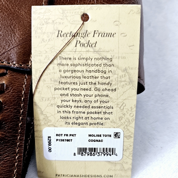 Patricia Nash Molise Frame Pocket Tote Bag - Picture 15 of 15